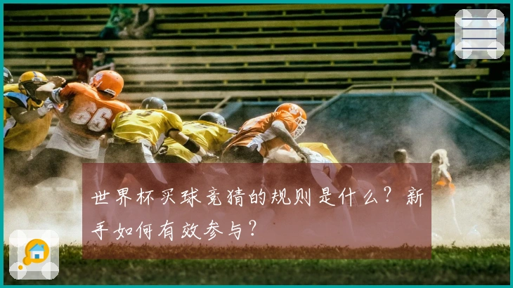 世界杯买球竞猜的规则是什么？新手如何有效参与？